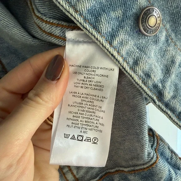 We The Free Opal Swing Denim Jacket - Picture 5 of 8